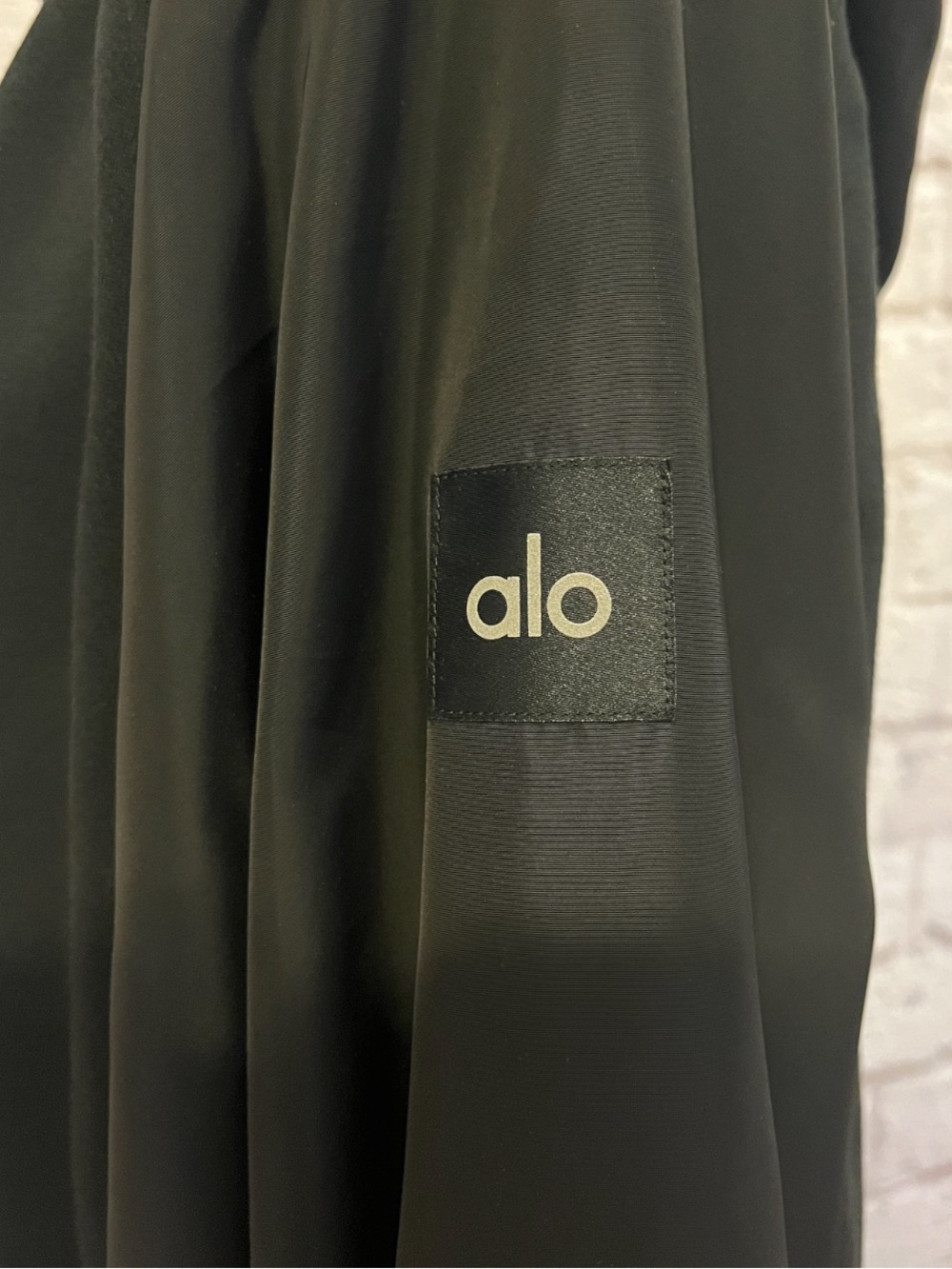 Alo Mixed Media Full Zip Hoodie - Picture 3 of 6